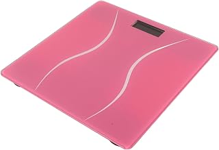 Portable Digital Bathroom Scale for Accurate Weight Measurement with Tempered Glass Surface and High-Precision Sensors, Sleek Compact Design for Home and Bathroom Use