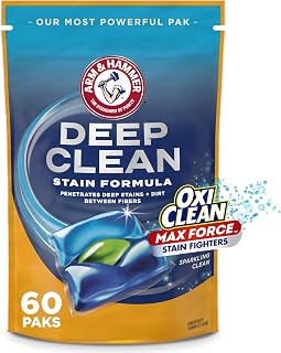 Arm & Hammer Deep Clean Stain Formula Laundry Detergent Power Paks