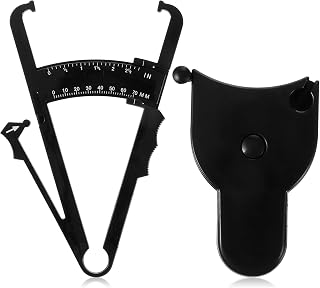 2pcs Body Fat Caliper, Body Measure Tape Accurate Skinfold Measure
