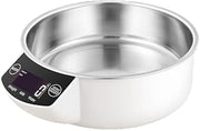 Kitchen Scale Accurate Baking Scale Conversion Units Food Bowl Scale Creative LCD Display Stainless Steel Electronic Bowl Scale Baking