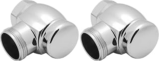 H-700-A 1" Screwdriver Control Stop with Vandal Resistant Cap - For Use with Sloan Flushometers, Polished Chrome Finish, Original OEM Replacement Parts, 3308386 (Pack of 2)