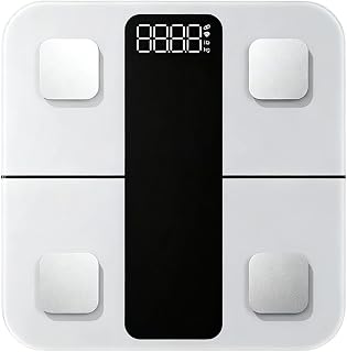 Smart Scale, Digital Bathroom Weight Scale with Wireless Connectivity, 25 Data Measurements, Accurate Precision, kg/lb Switchable, Body Composition Tracking