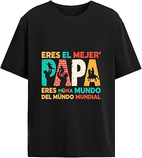 Eres El Mejor Papa Del Mundo Mundial Original tee Mens Graphic Funny