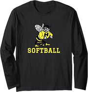 Harvard High School Hawks Softball Long Sleeve T-Shirt