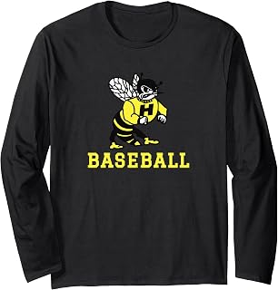 Harvard High School Hawks Baseball Long Sleeve T-Shirt