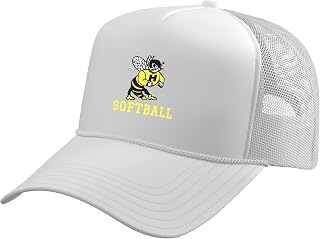 Harvard High School Hawks Softball Trucker Hat with Adjustable Mesh Back