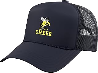 Harvard High School Hawks Cheer Trucker Hat with Adjustable Mesh Back