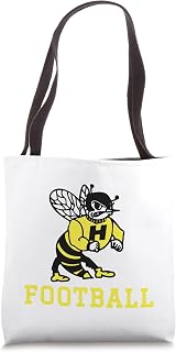 Harvard High School Hawks Football Tote Bag