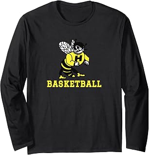 Harvard High School Hawks Basketball Long Sleeve T-Shirt