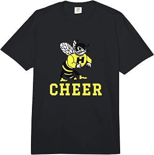 Harvard High School Hawks Cheer Comfort Colors Adult Heavyweight T-Shirt