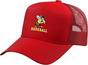 Harvard High School Hawks Baseball Trucker Hat with Adjustable Mesh Back