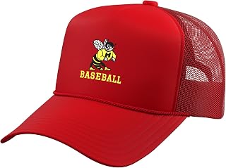 Harvard High School Hawks Baseball Trucker Hat with Adjustable Mesh Back