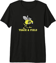 Harvard High School Hawks Track & Field Premium Tri-Blend T-Shirt