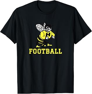 Harvard High School Hawks Football T-Shirt