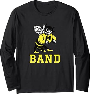 Harvard High School Hawks Band Long Sleeve T-Shirt