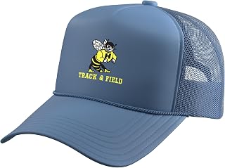 Harvard High School Hawks Track & Field Trucker Hat with Adjustable Mesh Back