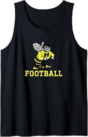 Harvard High School Hawks Football Tank Top