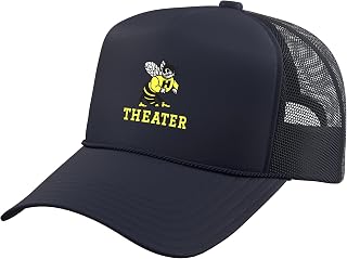 Harvard High School Hawks Theater Trucker Hat with Adjustable Mesh Back