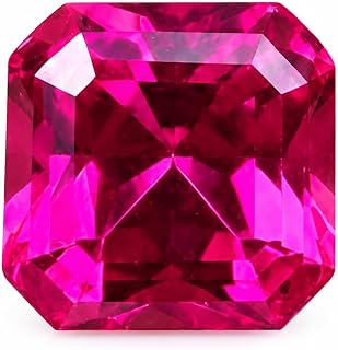 6.01 Ct GIE Certified Natural Pink Color Flawless Sapphire Asscher Cut Loose Gemstone Birthday For Stone