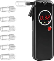 Breath Meter for Ketosis, Breath Ketone Meter with LED Display, Handheld Design, Multiple Replaceable Mouthpieces Included, Accurate Ketone Testing for Daily Ketosis Tracking and Home Use