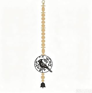 Cardinal Sympathy Wind Chime, Memorial Bereavement Gift for Loss of Loved One