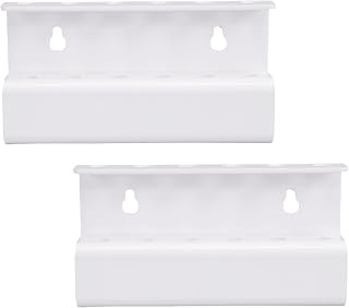 Stylish Acrylic Dart Storage Rack Set Effortless Wall Mount Setup for Home Game Room with Ample Storage for Darts 2pcs, White, #612