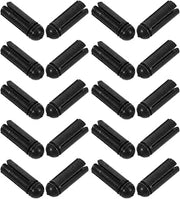 6pcs Black Aluminum Alloy Dart Wing Protector with Quick Installation