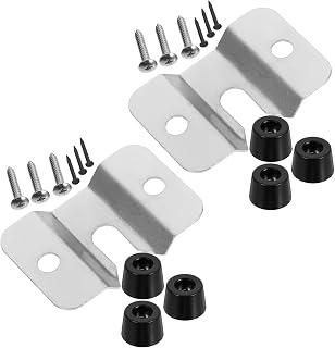 Dartboard Set Stainless Bracket Mounting Steel Wall Kit 2