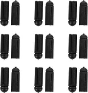 Dart Wing Protectors 6pcs Aluminum Alloy Black for Consistent Throws