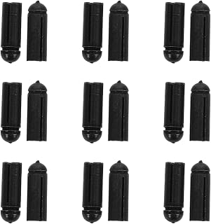 Dart Wing Protectors 6pcs Aluminum Alloy Black for Consistent Throws