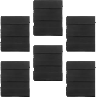 6pcs Black Plastic Dart Box Insert Protector for Secure Needle Storage