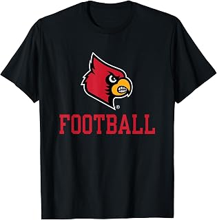 Louisville Cardinals Football Icon Officially Licensed T-Shirt