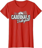 Cardinals Volleyball Back to School Spirit T-Shirt