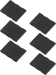 VOSAREA Dart Holder Needle Guard Insert Black 6pcs Plastic