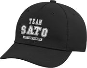 Team SATO Lifetime Member Family Last Name Adjustable Baseball Hat