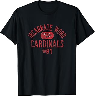 Incarnate Word Cardinals Vintage 1881 Officially Licensed T-Shirt