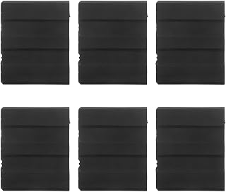 DOITOOL 6pcs Portable Black Plastic Dart Box Holder Tip Insert Protector