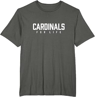 Vintage Cardinal Inspired Lifestyle Design T-Shirt