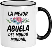 La Mejor Abuela Del Mundo Mundial Mug 11oz