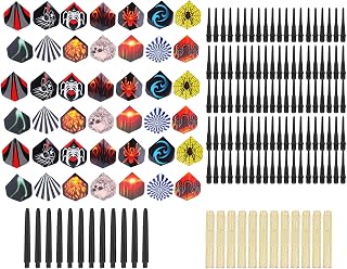 Darts Set with Safety Shafts and Flights