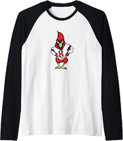 Harvard Cardinals Raglan Baseball Tee