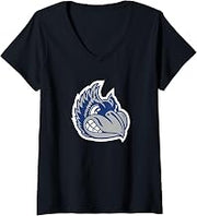 Women's Menasha Bluejays V-Neck T-Shirt