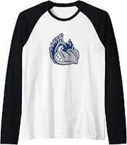 Menasha Bluejays Raglan Baseball Tee