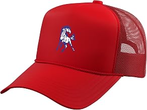 Newell-Fonda Mustangs Trucker Hat with Adjustable Mesh Back