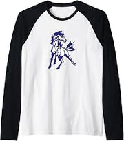 Newell-Fonda Mustangs Raglan Baseball Tee