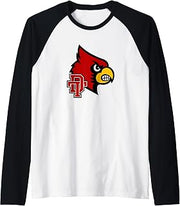 Doniphan-Trumbull Secondary Cardinals Raglan Baseball Tee