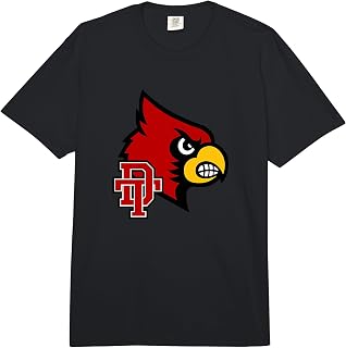 Doniphan-Trumbull Secondary Cardinals Comfort Colors Adult Heavyweight T-Shirt