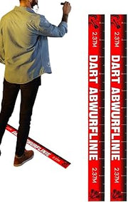 Dart line Floor Sticker – Repositionable Waterproof Tape Durable Easy Setup
