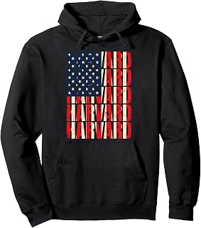 Vintage Harvard Massachusetts MA Women Men Kids Pullover Hoodie