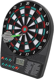 Electronic Dartboard Set, Auto Scoring Soft Tip Dartboard